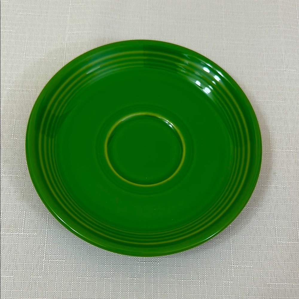 Fiesta Green Saucer Dinnerware Plate